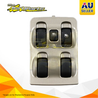 One New Switch Window Silver 4 Buttons Suit For MITSUBISHI MAGNA TW, TL