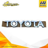 Genuine Lift Gate Emblem For Toyota Corolla ZRE152R Hatch 1.8L 4Cyl PET 4Dr FWD