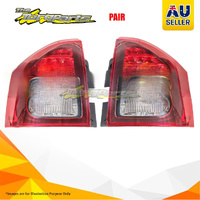 Pair Tail Lamp Left-Right Hand Tinted Red For JEEP COMPASS 02/11-01/17 1C4