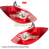 Pair Tail Lamp Left-Right Hatch Back For NISSAN/DATSUN TIIDA 12/09-12/12 MNT