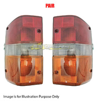 Pair Tail Lamp Left-Right Wagon TYC For NISSAN/DATSUN PATROL GQ SER1 Y60