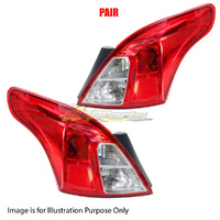 Pair New Tail Lamp Left-Right Suit For NISSAN/DATSUN ALMERA N17 SEDAN MNTBBAN17A