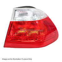 Tail Lamp Right Hand White Lens White Top TYC For BMW 3SERIES SEDAN E46 SEDAN