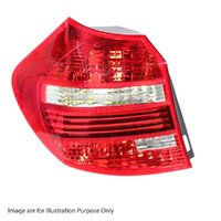 Tail Lamp Left Hand Clear Red With LED For BMW 1SERIES 01/07-09/11 E87 5DOOR