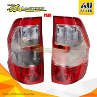 Pair Tail Lamp Left-Right Hand Chrome For Ford Ranger Ute PX XL, XLS, XLT