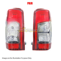Pair New Tail Lamp Left-Right NO LED STRIP Ute Suit For MITSUBISHI TRITON MR