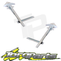 WINDOW REGULATORS ELECTRIC PAIR SUIT TOYOTA HILUX 11-15 NO MOTOR DOOR POWER