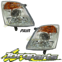 HEADLIGHTS PAIR SUIT HOLDEN RODEO RA 06-08 LT ALTEZZA HEADLAMPS HEAD LIGHTS LAMP