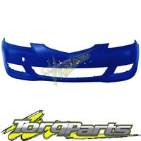 BLUE FRONT BUMPER BAR SUIT MAZDA 3 BK HATCH 04-06 COVER STRATO NEO MAXX SPORT