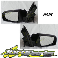 MIRRORS PAIR ELECTRIC SUIT HOLDEN COMMODORE VF W COVER SIDE REAR VISION 3 PINS