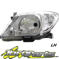 HEADLIGHT LH SUIT TOYOTA HILUX WORKMATE 08-11 HEADLAMPS HEAD LIGHTS LAMPS