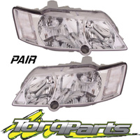 HEADLIGHTS PAIR SUIT HOLDEN COMMODORE VY S 1 HEADLAMPS HEAD LIGHTS LAMPS