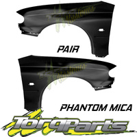 GUARDS PAIR PHANTOM SUIT HOLDEN COMMODORE VT VX FENDER QUARTER PANEL BLACK