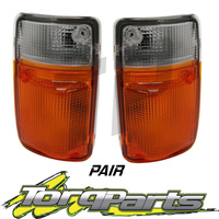 CORNER LIGHTS PAIR SUIT GQ PATROL NISSAN 94-97 SERIES 2 PARKERS FRONT INDICATORS