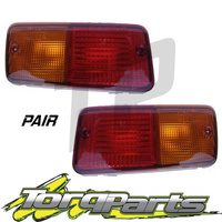 BUMPER BAR TAILLIGHTS PAIR SUIT GQ GU PATROL NISSAN TAILLAMPS TAIL LIGHTS LAMPS