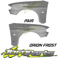 GUARDS PAIR ORION FROST SUIT HOLDEN COMMODORE VT VX FENDER QUARTER PANEL SILVER