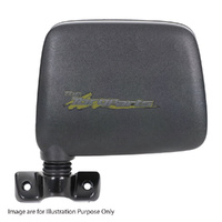 Door Mirror Left Black Textured For NISSAN/DATSUN PATROL 02/88-04/91 GQ SER1 Y60