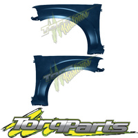 PAIR GUARDS BLUE VELVET D40 SUIT NISSAN NAVARA 10-15 SPAIN VSK FENDERS QUARTER