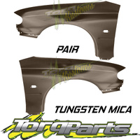 GUARDS PAIR TUNGSTEN MICA SUIT HOLDEN COMMODORE VT VX FENDER QUARTER PANEL BRONZ