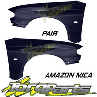 GUARDS PAIR AMAZON BLUE SUIT HOLDEN COMMODORE VT VX FENDER QUARTER PANEL