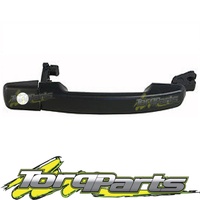 OUTER DOOR HANDLE BLACK LH SUIT D40 NAVARA NISSAN 08-15 THAI MNT 08-15