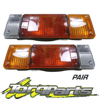 TAILLIGHTS PAIR SUIT GQ GU MQ PATROL NISSAN TAILLAMPS TAIL TRAY CAB CHASSIS UTE