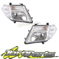 HEADLIGHTS PAIR SUIT R51 PATHFINDER NISSAN 10-15 ELECTRIC ADJUST HEADLAMPS