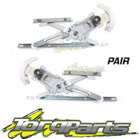 ELECTRIC WINDOW REGULATORS PAIR SUIT GU PATROL NISSAN 97-07 NO MOTOR DOOR POWER