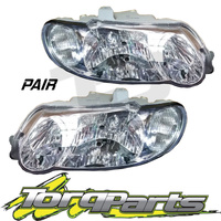 HEADLIGHTS PAIR SUIT HOLDEN COMMODORE VX VU HEADLAMPS HEADS LIGHTS LAMPS
