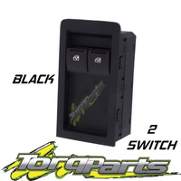 WINDOW SWITCH SUIT VY VZ COMMODORE HOLDEN UTE FRONT MASTER POWER ELECTRIC BLACK