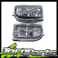 FOG LIGHTS PAIR SUIT TOYOTA LANDCRUISER 100 SERIES 98-07 LAMP SPOT DRIVING