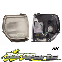 CORNER LIGHT RH SUIT TOYOTA LANDCRUISER 80 SERIES CHROME SAHARA PARKER LAMP
