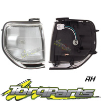 CORNER LIGHT RH SUIT TOYOTA LANDCRUISER 80 SERIES CHROME GXL PARKER LAMP