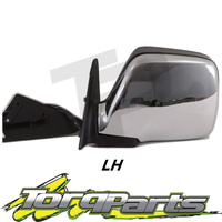 MIRROR LH ELECTRIC CHROME SUIT TOYOTA LANDCRUISER 80 SERIES DOOR SIDE REAR
