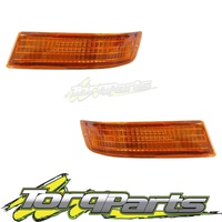 BAR LAMPS PAIR SUIT L300 EXPRESS MITSUBISHI 00-13 INDICATOR FLASHER REPEATER
