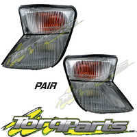 INDICATORS PAIR SUIT GU PATROL NISSAN 97-02 SERIES 2 FLASHER CORNER REPEATER