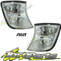 INDICATORS PAIR SUIT GU PATROL NISSAN 01-07 SERIES 3 FLASHER CORNER REPEATER
