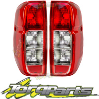 PAIR TAIL LIGHTS SUIT D40 NISSAN NAVARA 05-15 SPAIN VSK TAILLIGHTS LAMPS UTE