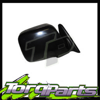 MIRROR RH MANUAL BLACK SUIT TOYOTA LANDCRUISER 100 SERIES 98-07 DOOR SIDE REAR