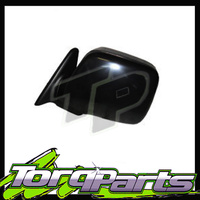 MIRROR LH MANUAL BLACK SUIT 100 SERIES LANDCRUISER TOYOTA 98-07 WAGON DOOR SIDE