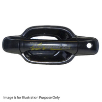 DOOR HANDLE BLACK OUTER RH SUIT HOLDEN RODEO RA 03-06 WITH KEY HOLE