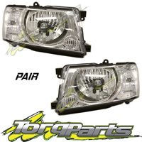 HEADLIGHTS PAIR SUIT GU NISSAN PATROL 04-16 S4 HEADLAMPS HEAD LIGHTS LAMPS