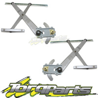 WINDOW REGULATORS PAIR SUIT GQ PATROL NISSAN 87-97 Y60 FRONT DOOR GLASS