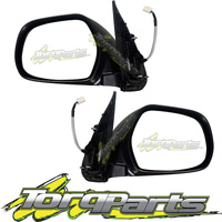 MIRRORS PAIR ELECTRIC SUIT TOYOTA HIACE 13-19 LWB SLWB DOOR SIDE REAR VISION