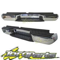 REAR BUMPER STEP CHROME SUIT D40 NAVARA NISSAN 08-15 THAI MNT BUMPER BAR