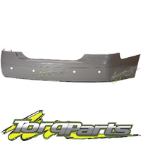 UPPER REAR BAR COVER SUIT BA BF FALCON FORD 02-08 XR XT WITH SENSOR HOLES BUMPER