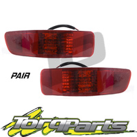 REAR BAR REFLECTORS PAIR SUIT ZH OUTLANDER MITSUBISHI ZH 09-12