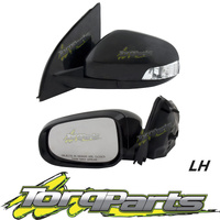 MIRROR LH ELECTRIC SUIT FG FALCON FORD S1 S2 W INDICATOR LIGHT DOOR SIDE REAR