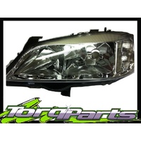 HEADLIGHT LH SUIT TS ASTRA HOLDEN 98-04 SEDAN HATCH CHROME HEADLAMP HEAD LIGHT