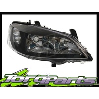 HEADLIGHT RH SUIT TS ASTRA HOLDEN 98-04 SEDAN HATCH BLACK HEADLAMP HEADLIGHT